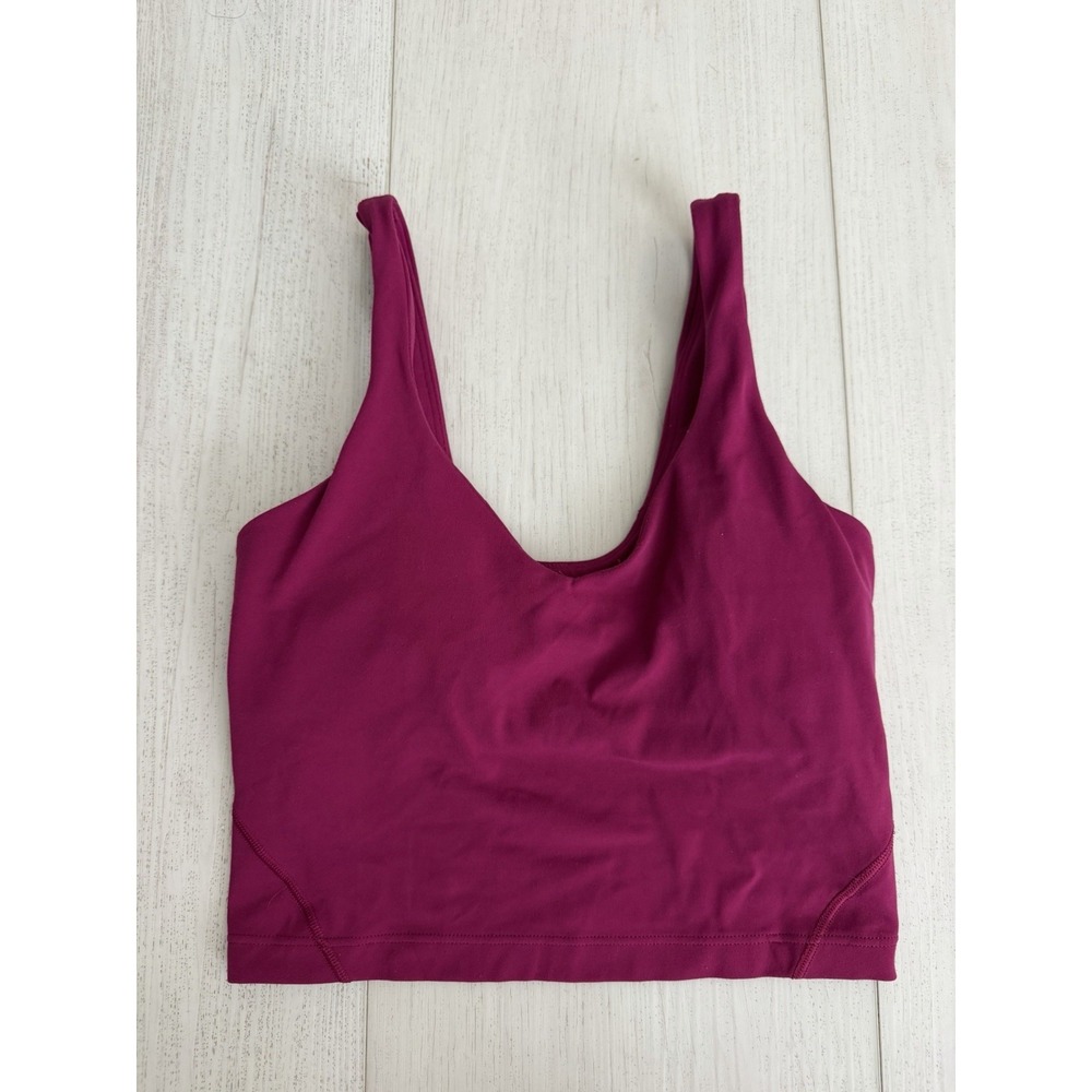 Lululemon Align‎ Tank Top Size 2 - Magenta Purple Color
